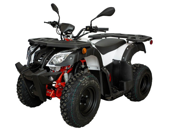 Квадрицикл KAYO (Кайо) AU150 CVT (белый пластик 2024 г.) с ПСМ | Мототека